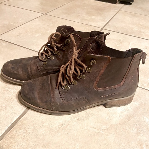 Josef Siebel Leather Ankle Booties - Picture 2 of 3